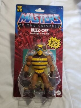 Buzz-Off Heroic Spy In The Sky Masters Of The Universe Action Figure New